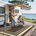GENIMO Outdoor Rug, Waterproof Plastic Rugs - Image 4