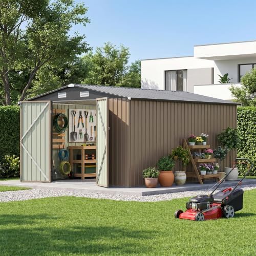Patiowell 10x12 FT Outdoor Storage Shed - Image 7