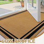 OLANLY Front Door Mat 71x34, Low Profile Doormat - Image 3