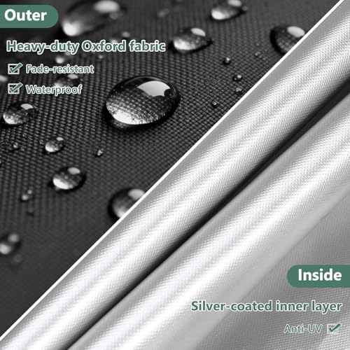 Wall Mounted Non Oscillating Fan Cover, Outdoor Waterproof Industrial Fan - Image 3