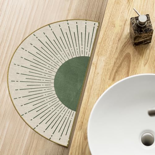 Mingnei Boho Sun Linen Doormat Door Mat - Image 5