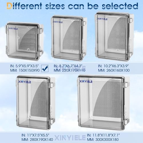 Waterproof Outdoor Project ABS Plastic Junction Box IP67 Weatherproof Dustproof - Image 4