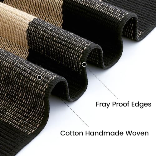 OLANLY Buffalo Plaid Rug 2' x 3' - Image 7