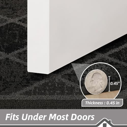 BEQHAUSE Dirt Trapper Door Mats 20" x 32", Non-Slip Washable, Dark Grey - Image 5