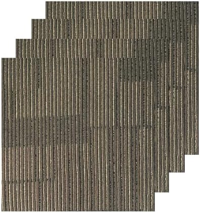 20"x20" Peel and Stick Carpet Tiles, Self-Adhesive Floor Squares by SNFGWVH