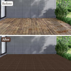 Interlocking Deck Tiles Outdoor Waterproof, Composite Patio Flooring - Image 6