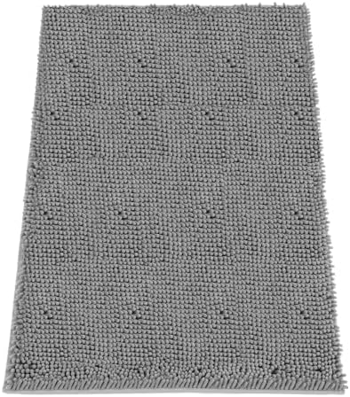 Absorbent Dog Door Mat for Muddy Paws, Trap Dirt Front Door Mat Indoor Entrance by HOMEK