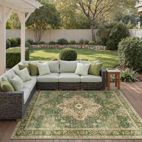 GENIMO Indoor Outdoor Rug, Washable - Image 6