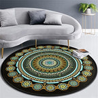 Chair Mat for Hardwood Floor Anti-Slip Floor Protector Round Gaming Computer - Image 3