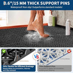 Interlocking Floor Tiles 50 Pack 12"X12" Waterproof Modular Cushion Mats - Image 5