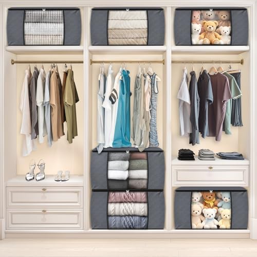 Fab totes 8 Pack Storage Bags for Clothes Blanket Storage Bins - Image 6