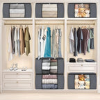 Fab totes 6 Pack Storage Bags for Clothes Blanket Storage Bins - Image 6