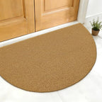 OLANLY Half Circle Door Mat 30x17, Low Profile Doormat - Image 2