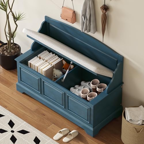 Knocbel Rustic Entry Storage Bench - Image 3