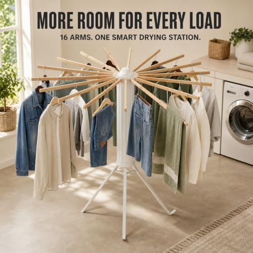 Clothes Drying Rack Foldable, Portable Laundry Drying Rack - Image 2