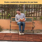 Interlocking Deck Tiles 30pcs 12"x12" Plastic Outdoor Floor Tiles - Image 3