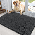 OLANLY Dog Door Mat for Muddy Paws 35x24, Super Absorbent Chenille Mud Mat by OLANLY