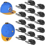 16 Pack Adhesive Hat Hooks for Wall, Super Strong Hat Rack for Baseball Caps by Niunuerga