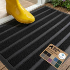 GORILLA GRIP WeatherMAX Door Mat, Indoor Outdoor Use by GorillaGrip