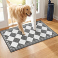 godehone 23.6" x 34.6" Front Door Mat, Heavy Duty Dirt Mud Trapper Doormat by godehone