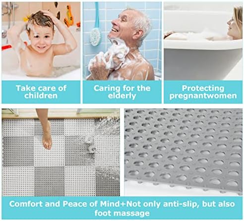 12 Pack 11.8" x 11.8" Interlocking Rubber Floor Tiles Soft PVC Non Slip - Image 6