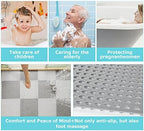 12 Pack 11.8" x 11.8" Interlocking Rubber Floor Tiles Soft PVC Non Slip - Image 6