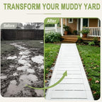 31" x 5.5' Garden Pathway Interlocking Plastic Walkway - Image 4