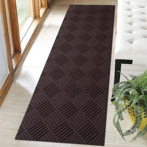 Hallway Runner Rug 3x65FT Custom Sizes, Commercial Runner Rubber Backing by Unknown