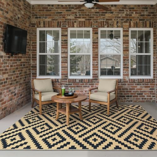 GENIMO Outdoor Rug, Waterproof Plastic Rugs - Image 7