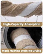 Color&Geometry Extra Soft Bathroom Rugs 36x24, Absorbent Microfiber Bath Rug - Image 6