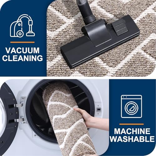 OLANLY Front Door Mat 36x24, Low-Profile Easy Clean Doormat - Image 5