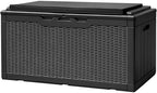 Devoko 100 Gallon Deck Box Waterproof Outdoor Storage Box by DEVOKO