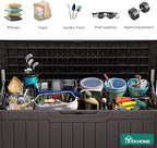 YITAHOME 80 Gallon Outdoor Storage Box - Image 4