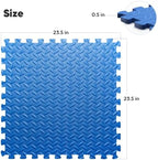 12 Pack 48 sqft Home Gym Mat, Puzzle Exercise Mat, EVA Interlocking Foam Floor - Image 2