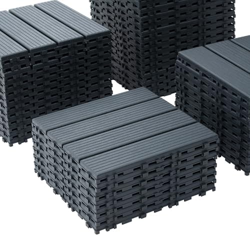 Plastic Interlocking Deck Tiles - Image 2