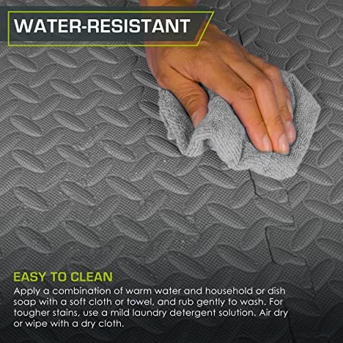 ProsourceFit Exercise Puzzle Mat ½-inch, EVA Interlocking Foam Floor Tiles - Image 5
