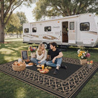 GENIMO Outdoor Rug, Waterproof Plastic Rugs - Image 3