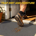 Door Mat Outside Entrance Drainage Waterproof Mat - Image 4