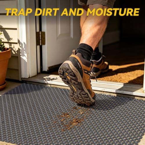 Door Mat Outside Entrance Drainage Waterproof Mat - Image 4