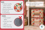 Chaos Cleared Canvas Storage Bags Designer Organizer 2 Pack – Seasonal Storage - Image 4