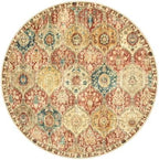 Lahome Moroccan Washable Round Rugs, Non-Slip Soft Round Rug 4ft Ultra-Thin - Image 7