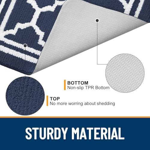 Buganda Indoor Door Mat, Dirt Resistant Doormat - Image 4