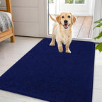 OLANLY Dog Door Mat for Muddy Paws 44x32, Super Absorbent Chenille Mud Mat by OLANLY