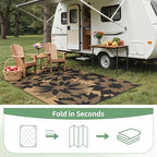 GENIMO Outdoor Rug, Waterproof Plastic Rugs - Image 7