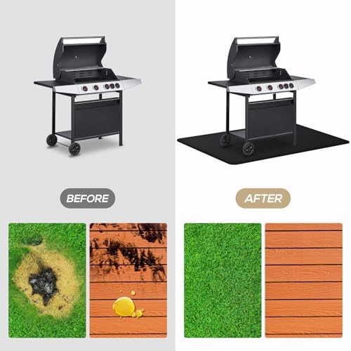 40 x 60inch Under Grill Mat for Outdoor Grill, Double-Sided Fireproof Grill Pad - Image 6