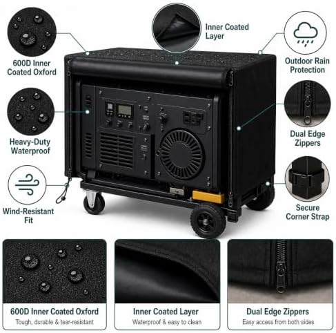 Corevibe Custom Size Dust Cover, 600D Coated Cover - Image 4