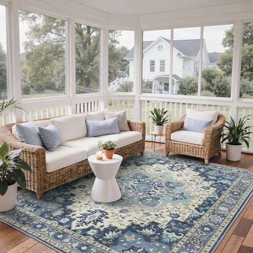 GENIMO Indoor Outdoor Rug, Washable - Image 3