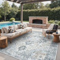 GENIMO Indoor Outdoor Rug, Washable by GENIMO