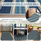3x5 Striped Entry Rug - Image 5