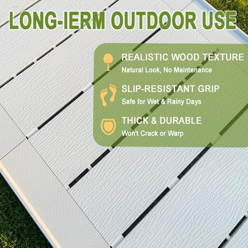 31" x 5.5' Garden Pathway Interlocking Plastic Walkway - Image 5